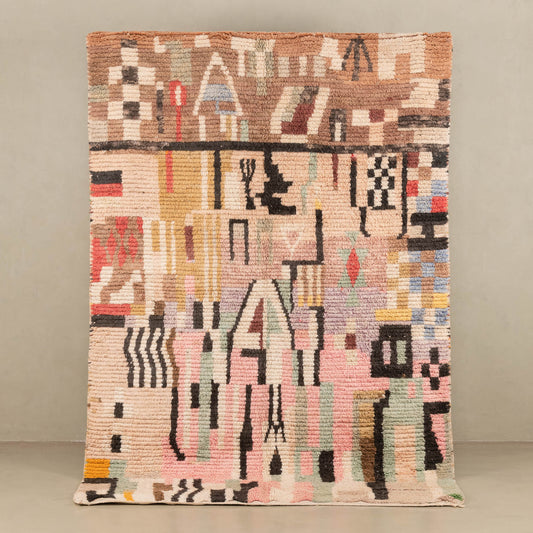 Rajiya - vintage boujad rug - Street-Wave
