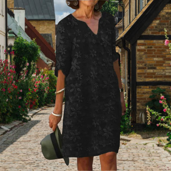Street Wave Hazel Womens Floral Midi Dress Casual Effortless Everyday Style