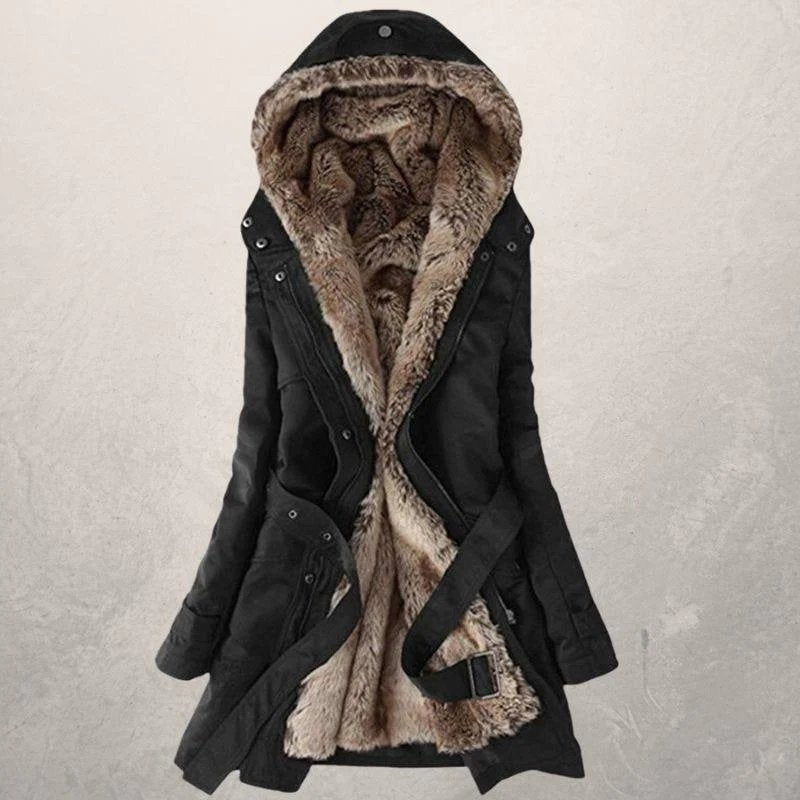 Streetwave Fur Lined Parka Coat For Fashionable Women Seeking Warmth Comfort And Urban Style