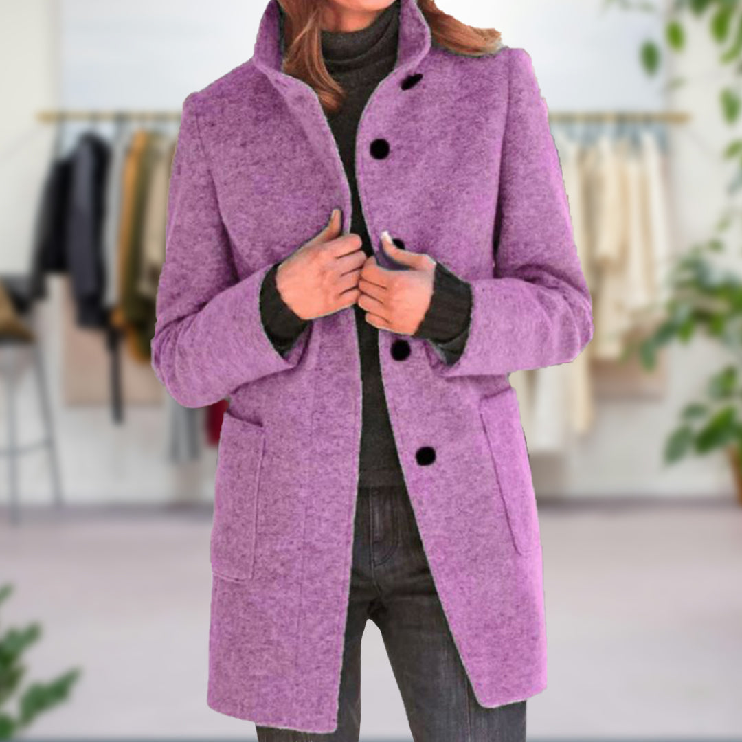 Street-Wave Womens Autumn Coat Nine Warmth And Elegance For City Commuters And Everyday Style