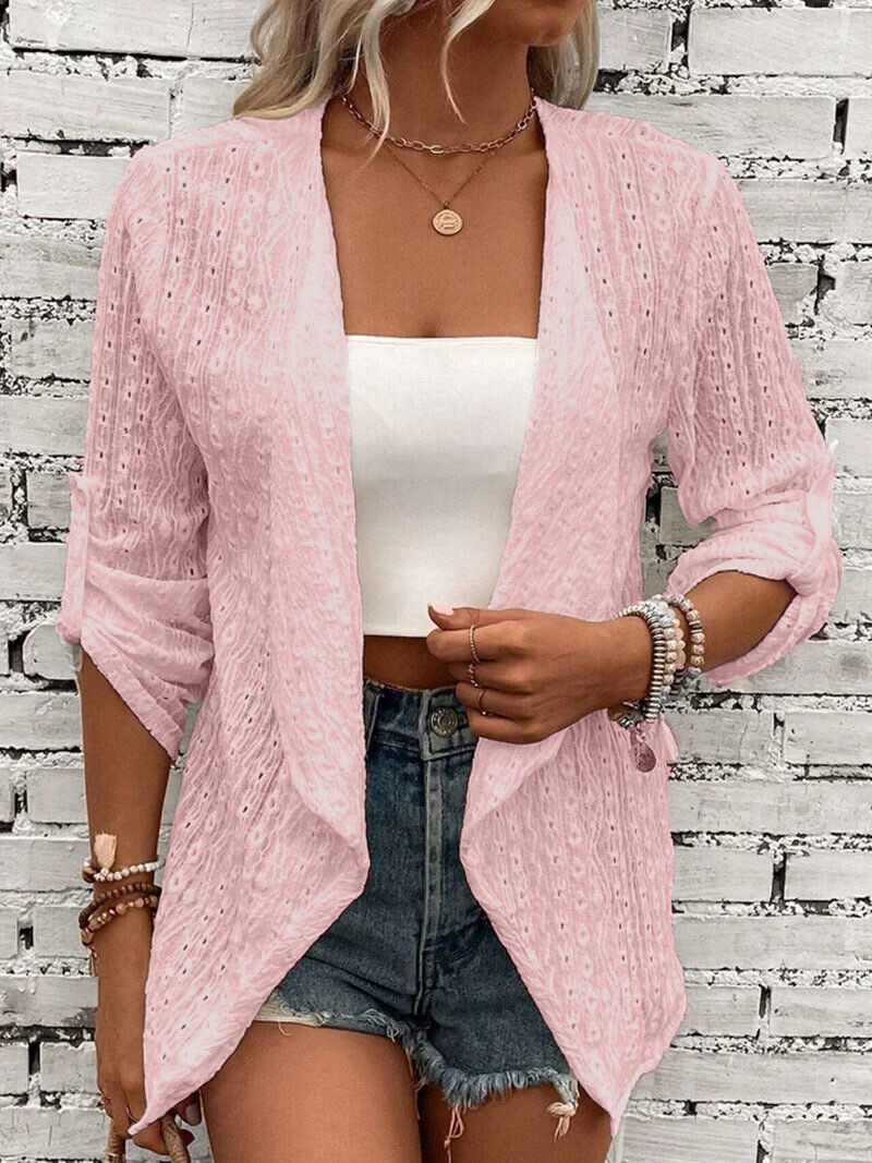Street-wave Knit Cardigan For Women In Bright Orange For Cozy Effortless Winter Style
