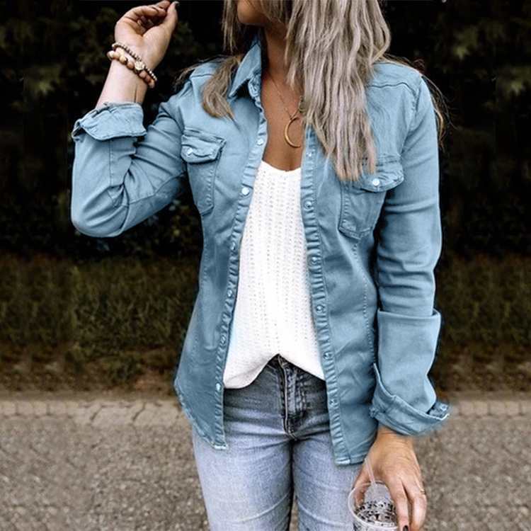 Street Wave Denim Jacket For Everyday Style Versatile All Season Comfort For Fashionable Shoppers