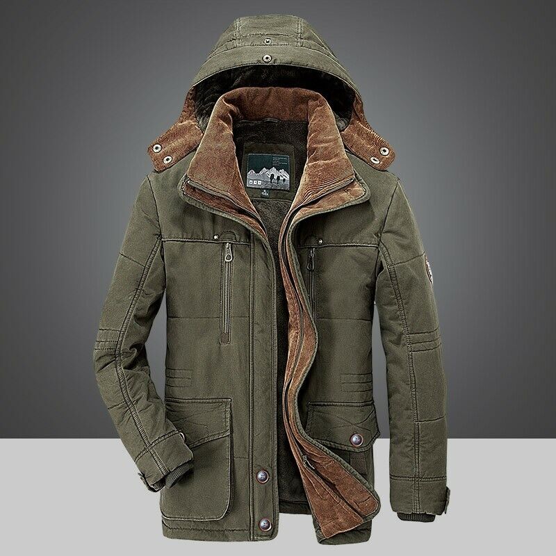 Streetwave Heated Winter Coat For Men Extreme Weather Ready Warmth Premium Insulated
