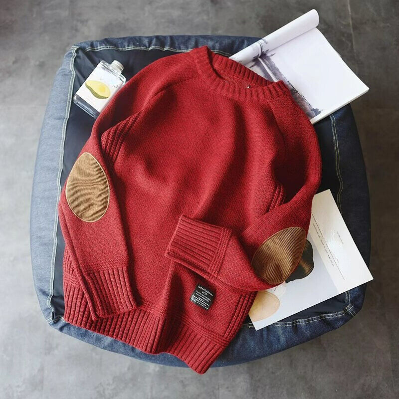 Street Wave Mens Soft Knit Sweater With Cozy Fabric For Men Work And Everyday Lounge Versatile Comfort