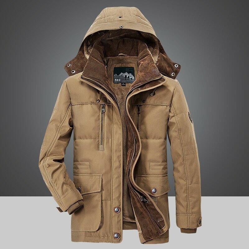 Streetwave Heated Winter Coat For Men Extreme Weather Ready Warmth Premium Insulated