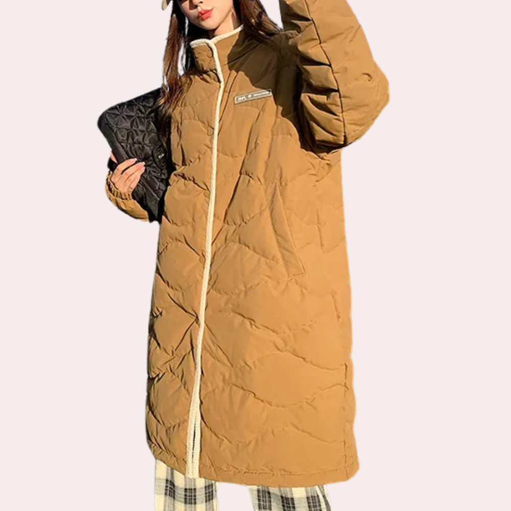Street-Wave Winter Coat For Women Classic Mid Length Puffer Warmth And Everyday Elegance