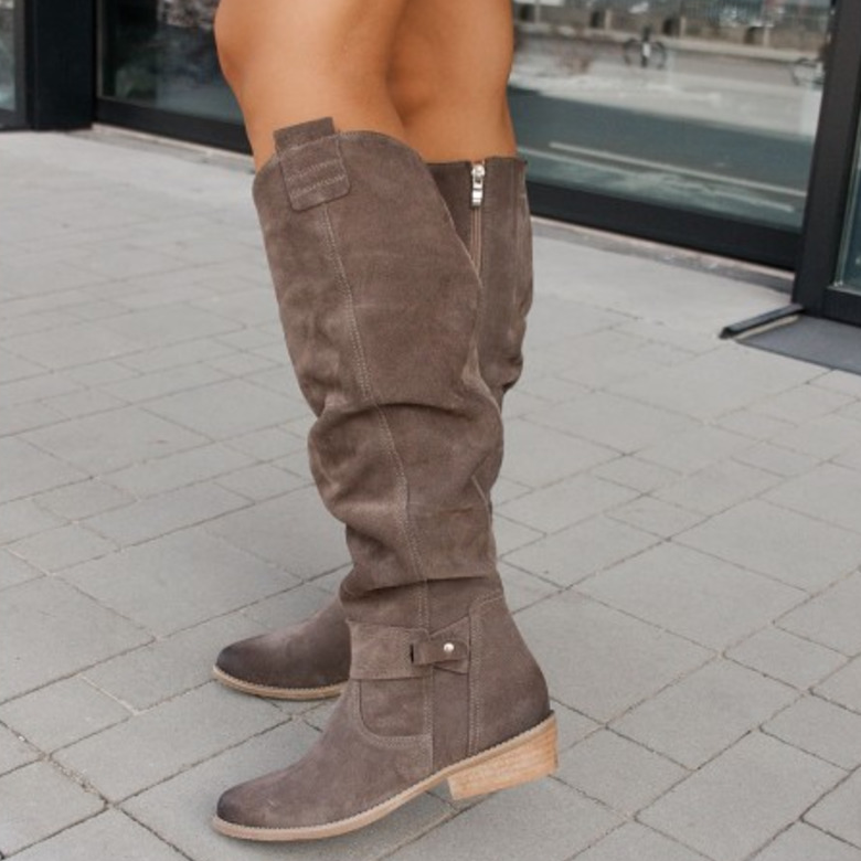 Ramona Knee High Boots Streetwave For Fashion Forward Women Cushioned Insole Mid Heel Non Slip Sole