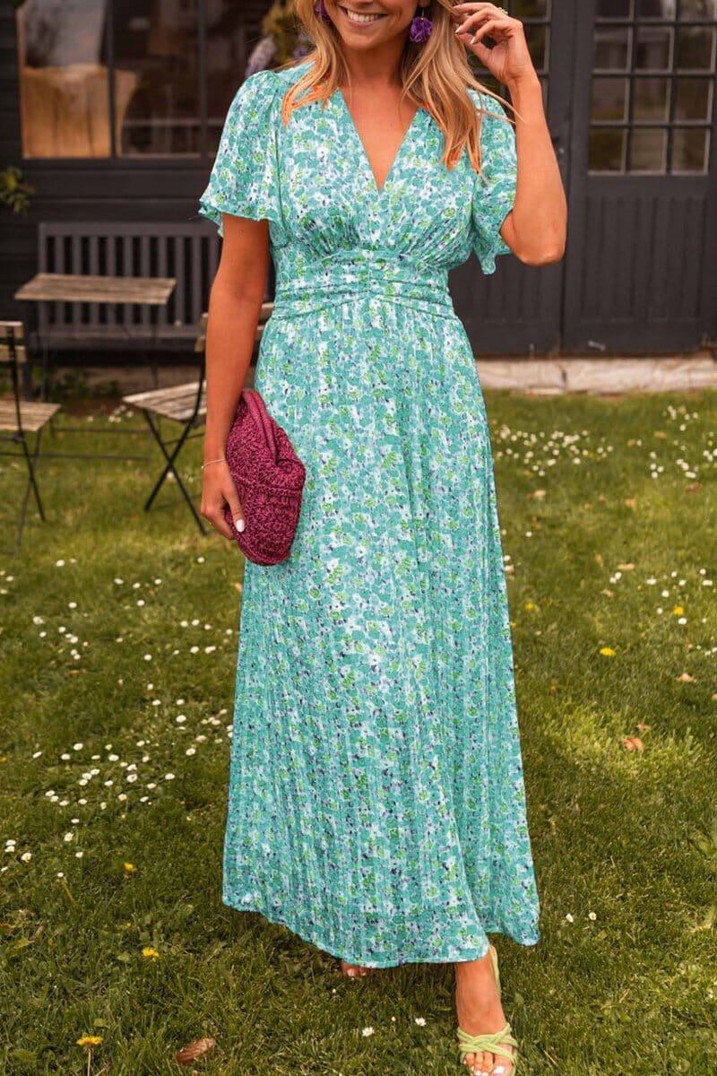 Street Wave Maya Floral Maxi Dress For Women Effortless Fit