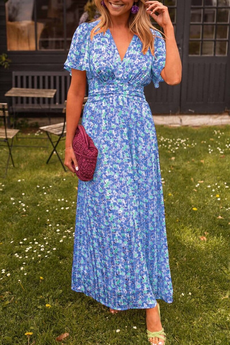 Street Wave Maya Floral Maxi Dress For Women Effortless Fit
