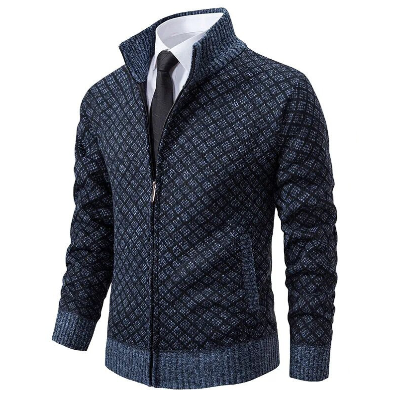 Streetwave Mens Zip Up Pullover Slim Fit Sweater With Adjustable Zip For All Day Comfort