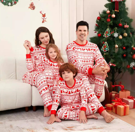 Family Matching Christmas Pajamas Set Cozy All Ages Festive Photos MutualDropshopping