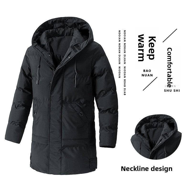 Men's Long Coat By Mutualdropshopping For Men Premium Warm