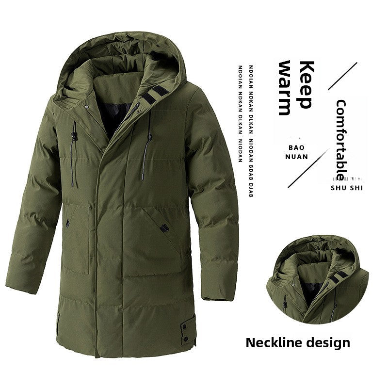 Men's Long Coat By Mutualdropshopping For Men Premium Warm