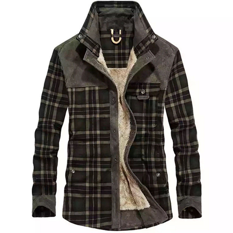 Kids Patch Pocket Plaid Shirt Short Sleeve By Street Wave With Cozy Fleece Lining Durable Cotton For Boys And Girls