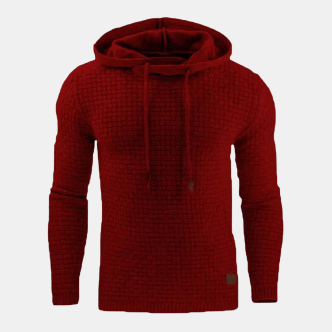Street Wave Slim Fit Mens Hoodie Hagen Soft Comfort Fabric Drawstring Hood Kangaroo Pocket