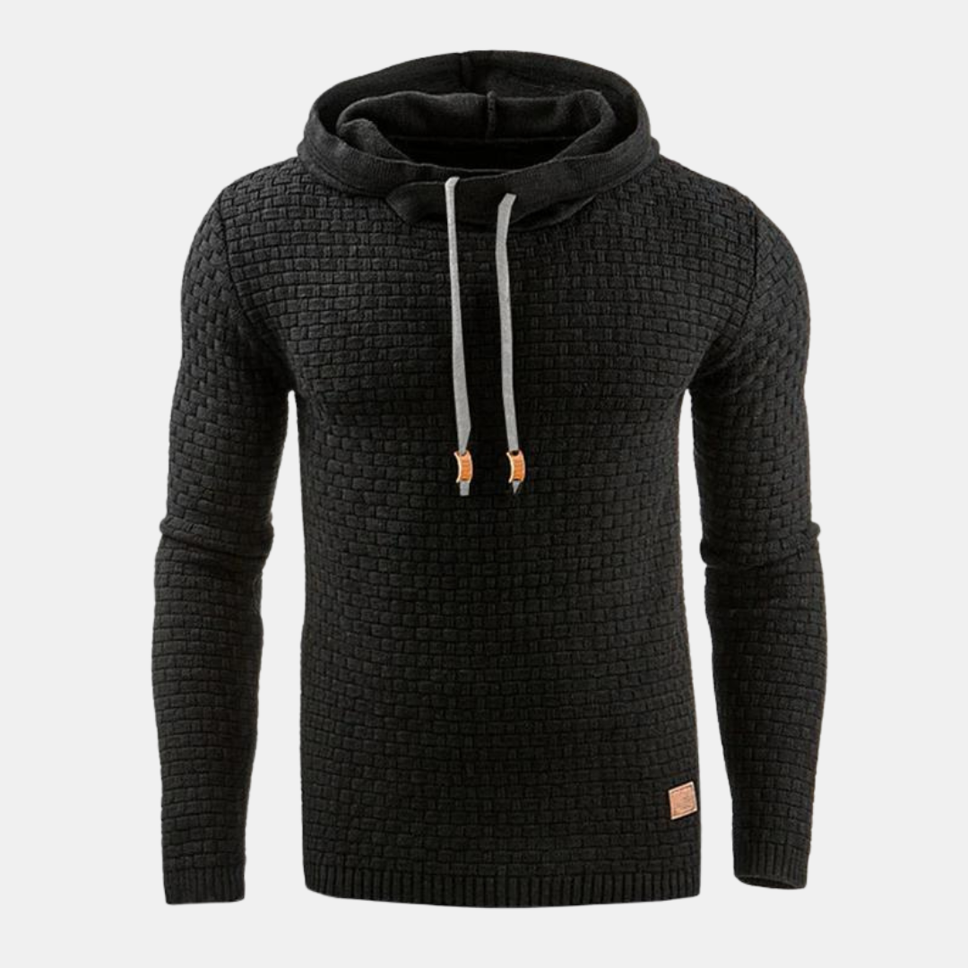 Street Wave Slim Fit Mens Hoodie Hagen Soft Comfort Fabric Drawstring Hood Kangaroo Pocket
