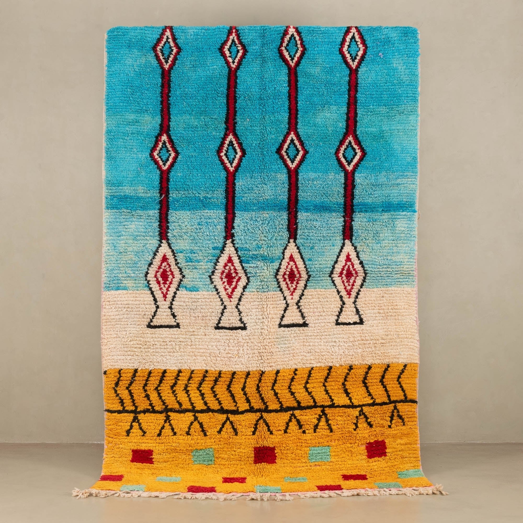 Solman - vintage boujad rug - Street-Wave