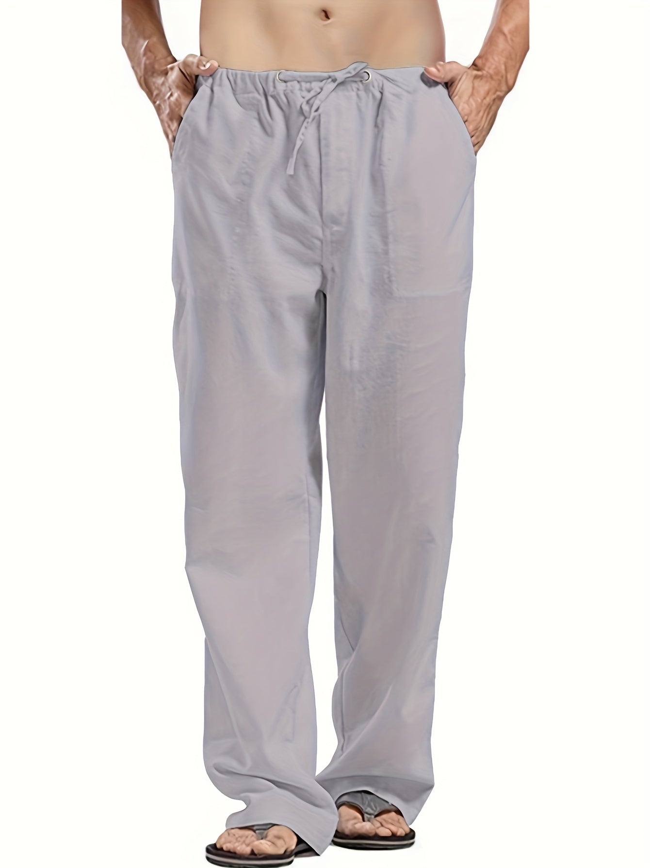 Cotton Linen Shorts For Men Doriano By Street Wave Breathable Relaxed Fit Drawstring Waist