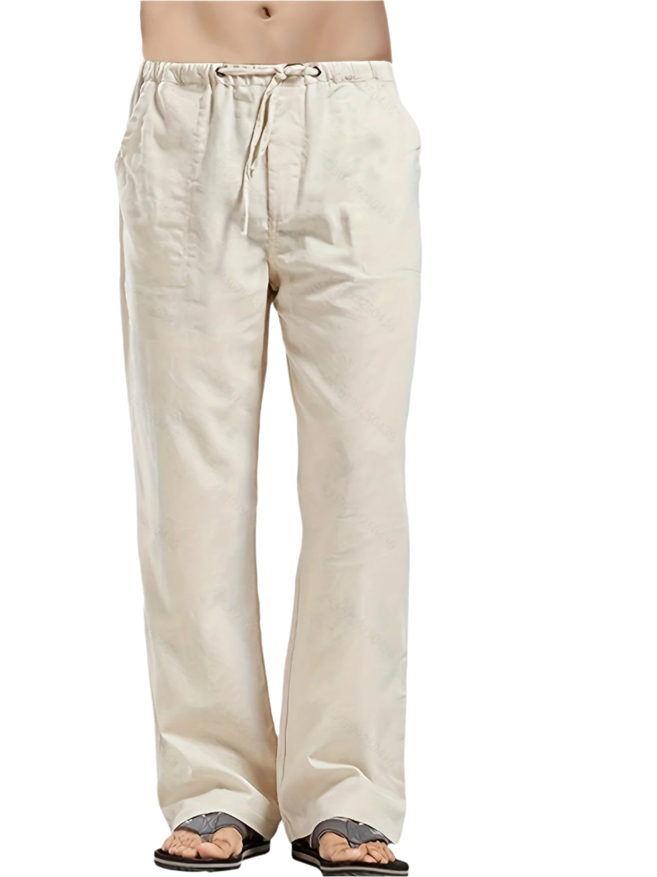 Cotton Linen Shorts For Men Doriano By Street Wave Breathable Relaxed Fit Drawstring Waist