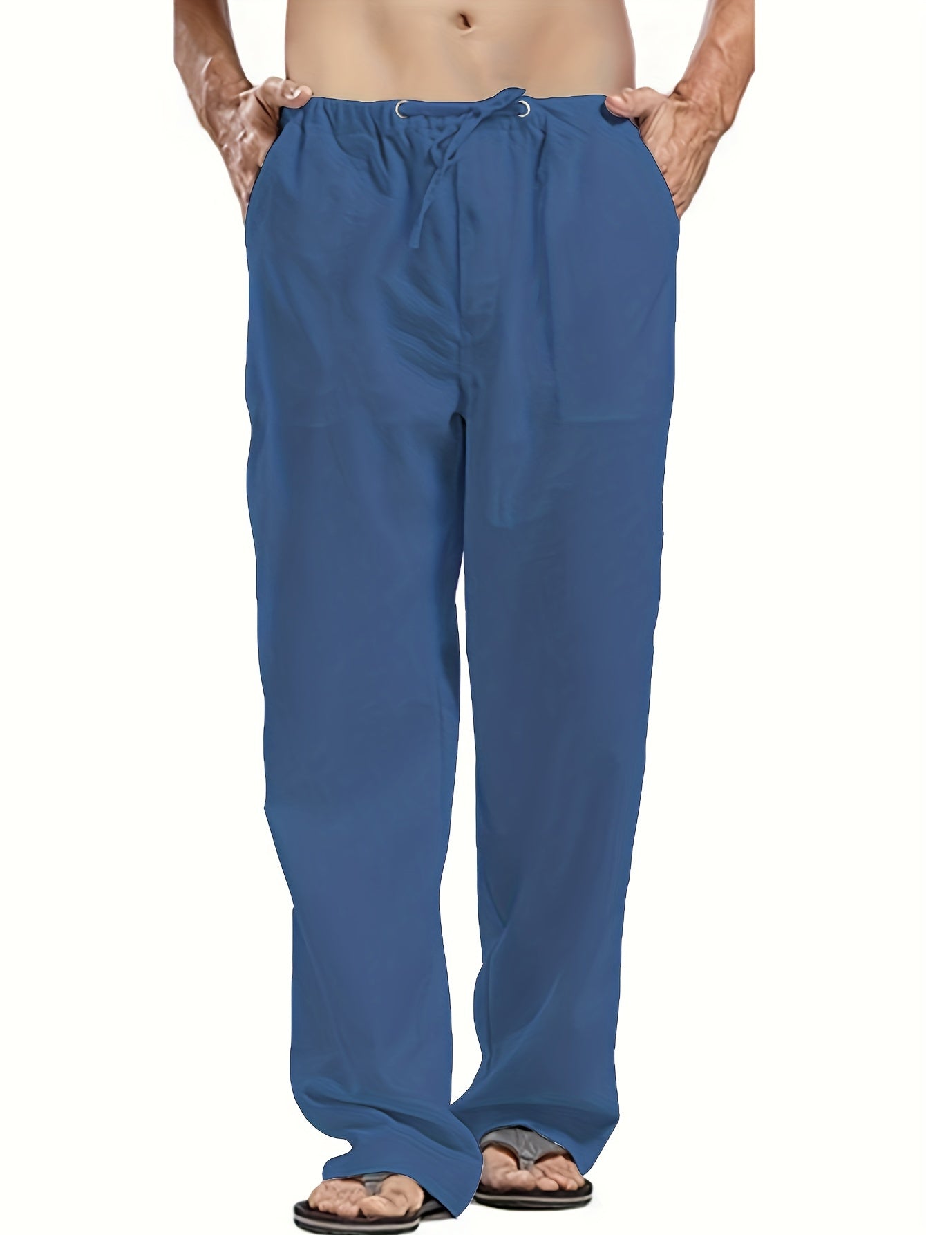 Cotton Linen Shorts For Men Doriano By Street Wave Breathable Relaxed Fit Drawstring Waist