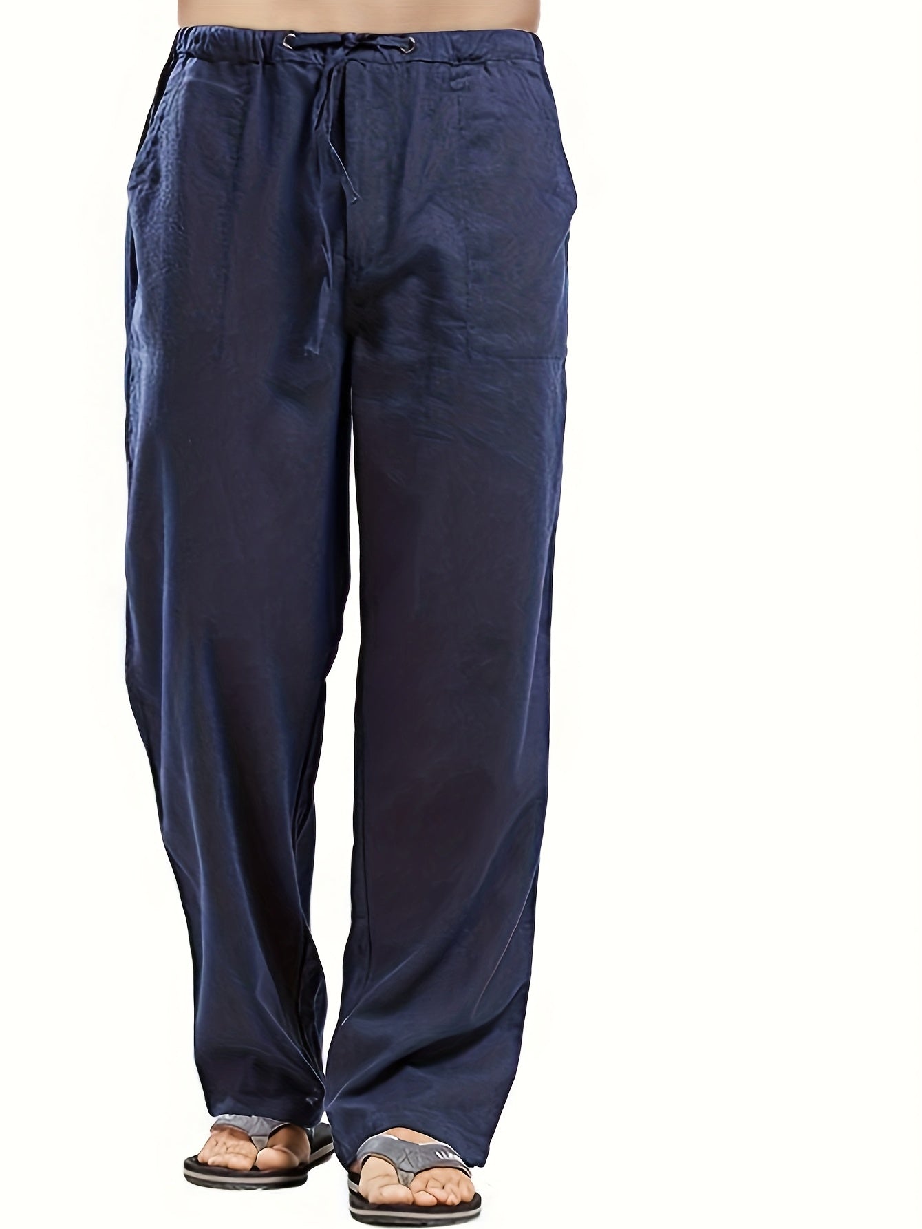 Cotton Linen Shorts For Men Doriano By Street Wave Breathable Relaxed Fit Drawstring Waist