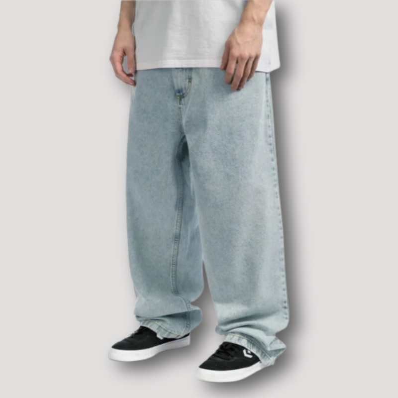 Ronhardt Vintage Streetstyle Summer Jeans Relaxed Fit Denim For Urban Summer And City Nights
