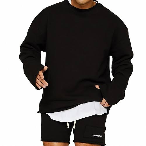 Sport Training Suit Set For Men With Matching Top And Shorts For Gym And Casual Athleisure Wear