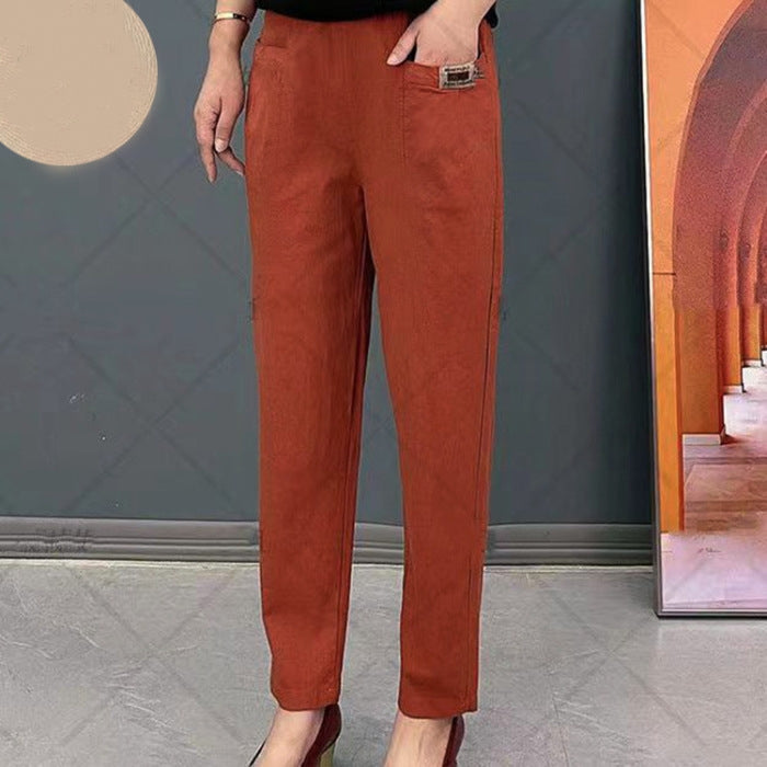 Street Wave Cotton Womens Pants For Women Comfortable All Day Versatile Everyday Wear