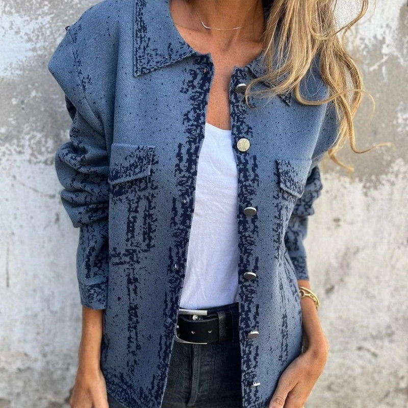 Street Wave Women Blazer With Pockets Chic Durable Outerwear For Modern Style Enthusiasts