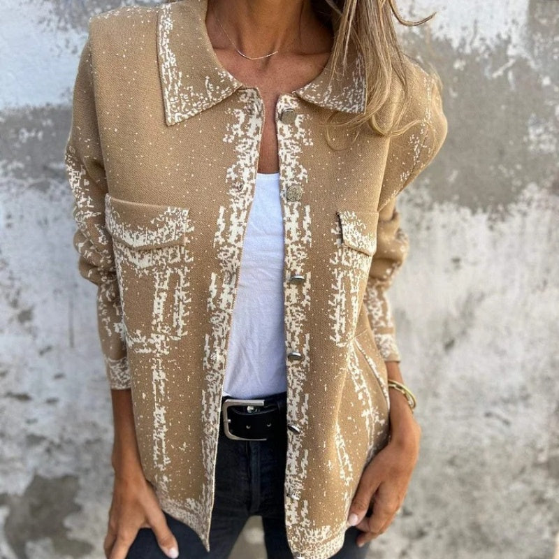 Street Wave Women Blazer With Pockets Chic Durable Outerwear For Modern Style Enthusiasts