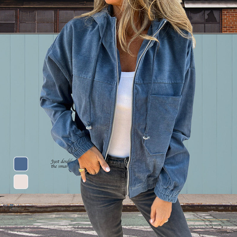 Street-wave Womens Classic Denim Jacket Durable Everyday Outerwear For Stylish Comfort