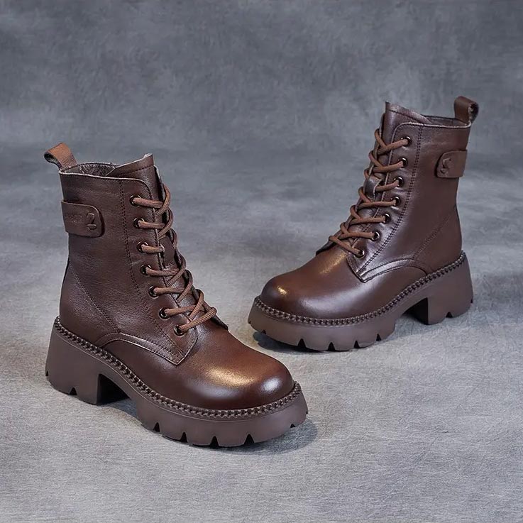 Women's Supportive Boots with Ankle Coverage and Sturdy Sole