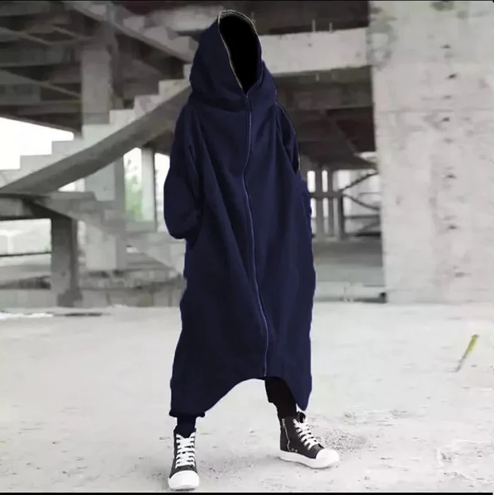 Streetwave Avantgarde Hooded Coat For Women Cozy Durable Comfort And Elegant Style