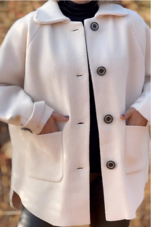 Street-Wave Women's Pink Modern Blazer Elegant Comfortable Tailored Fit For Work And Weekend