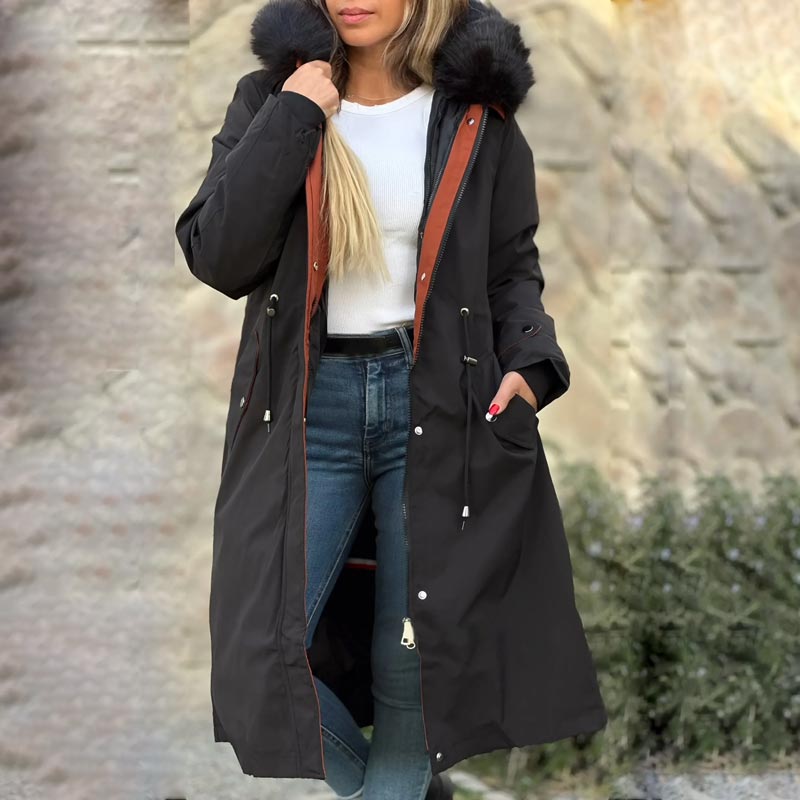 Street Wave Waterproof Women's Coat Romy With Removable Liner And Adjustable Hood For All Seasons