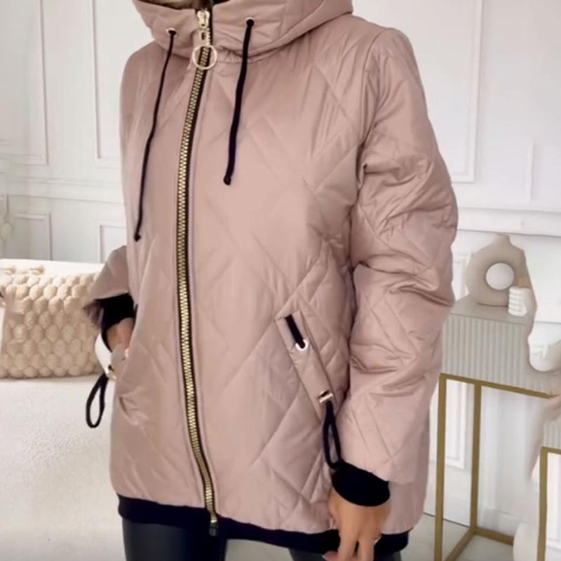 Streetwave Womens Puffer Coat Elegant Warmth And Chic Comfort For Modern Fashion Lovers