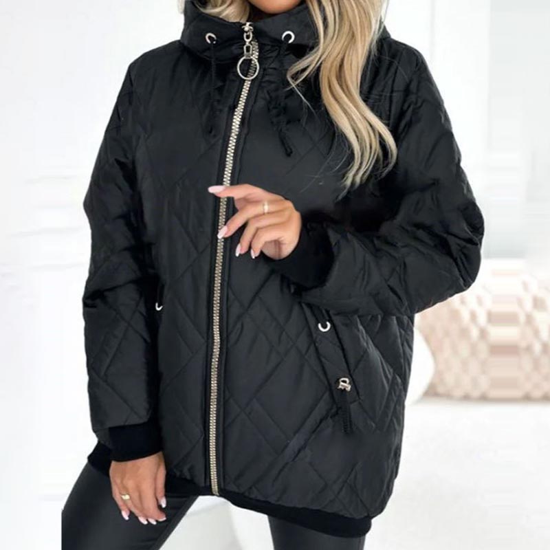 Streetwave Womens Puffer Coat Elegant Warmth And Chic Comfort For Modern Fashion Lovers