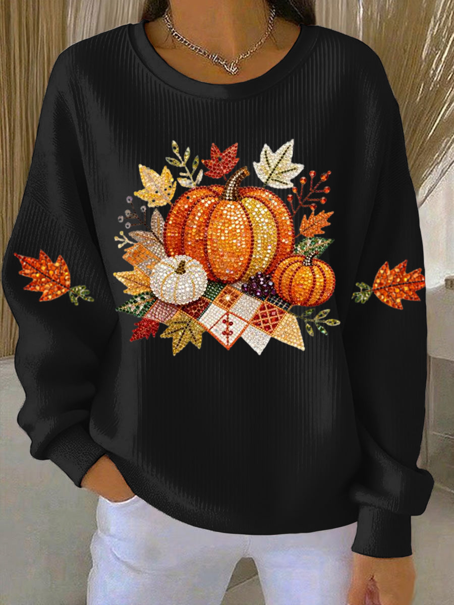 Women's Graphic Sweatshirt with Cozy Fit and Trendy Design