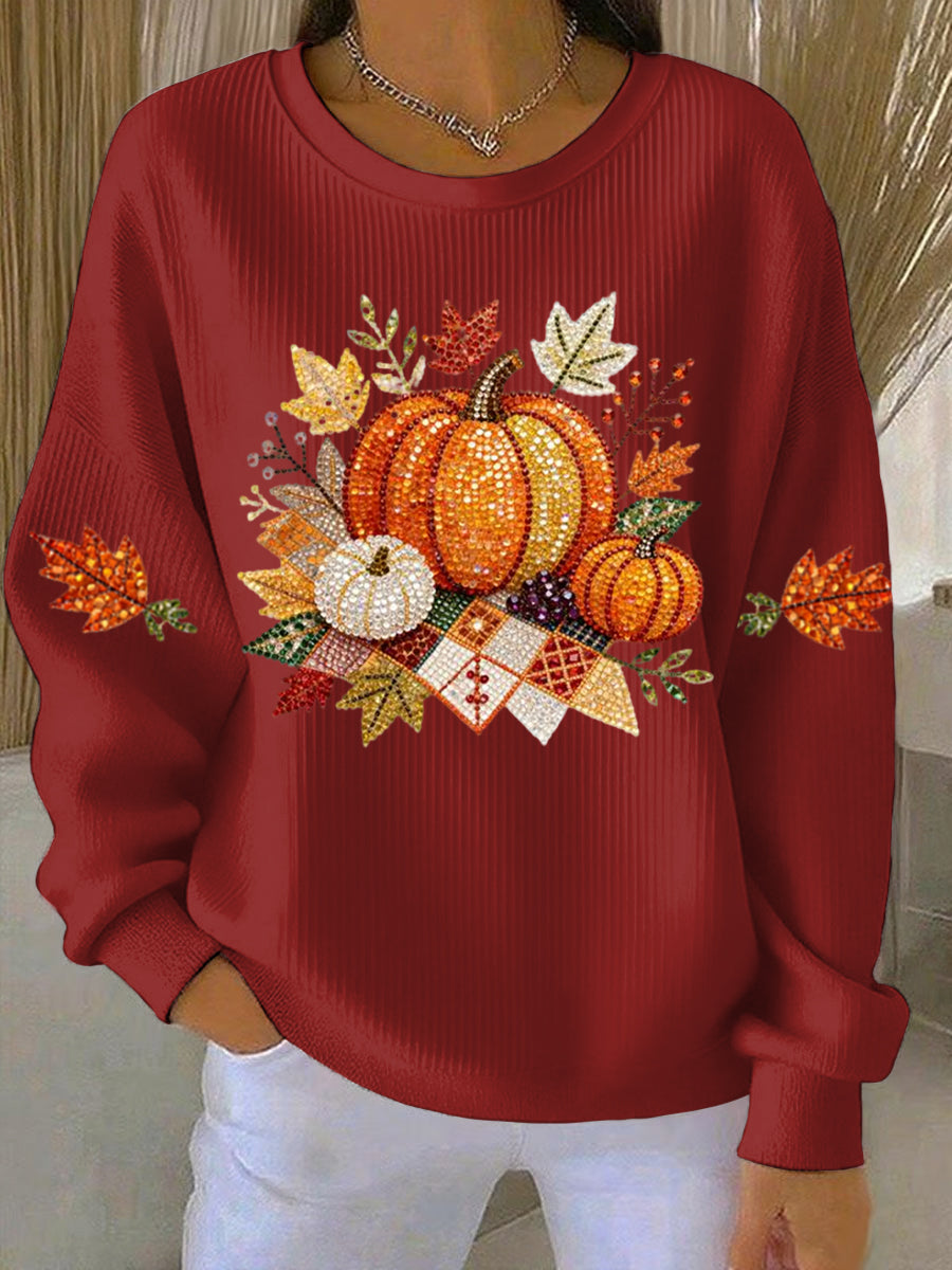 Women's Graphic Sweatshirt with Cozy Fit and Trendy Design