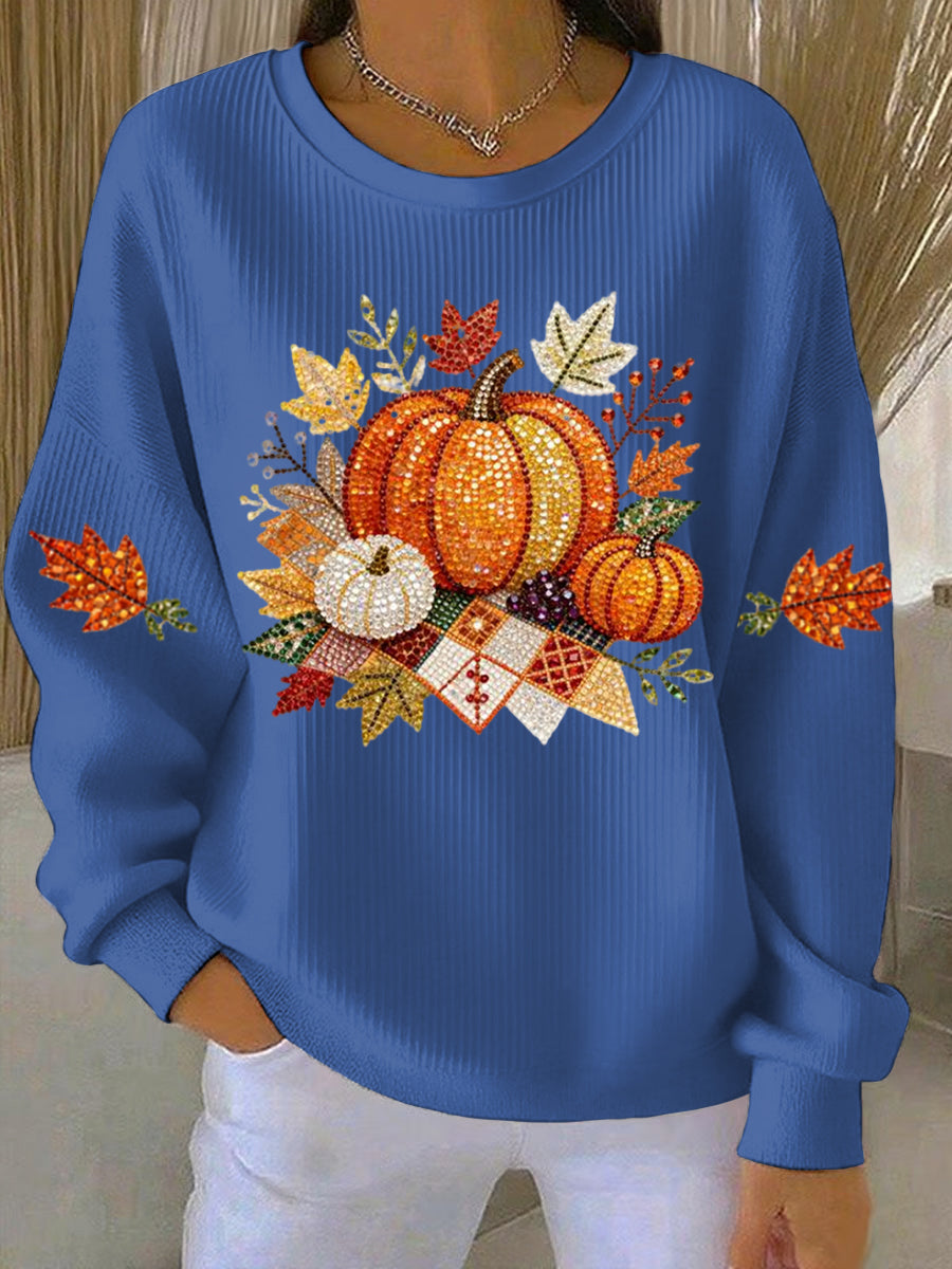 Women's Graphic Sweatshirt with Cozy Fit and Trendy Design