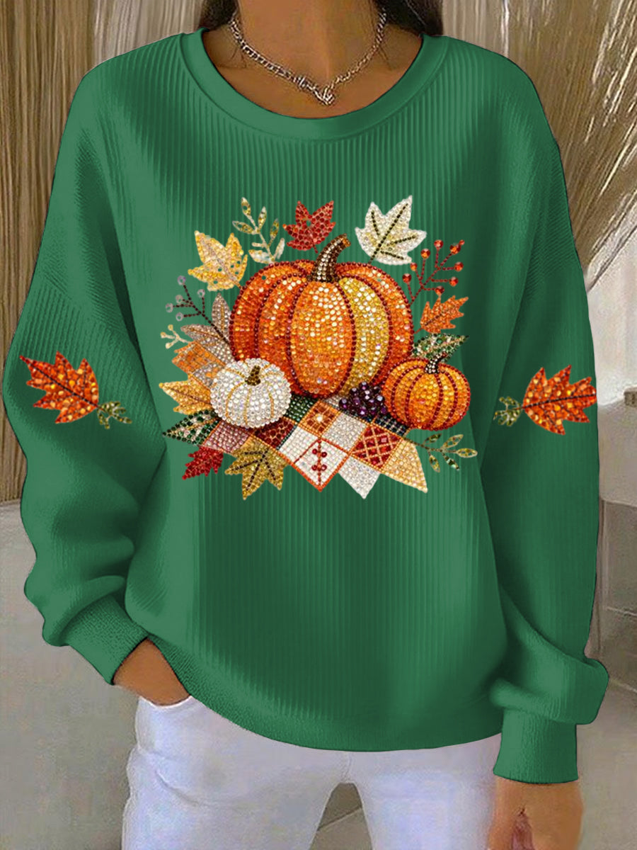 Women's Graphic Sweatshirt with Cozy Fit and Trendy Design