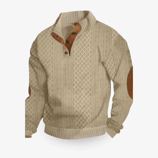 Street-wave Men's Winter Pullover Emmerick Premium Soft Knit Warmth For Office Or Casual Comfort