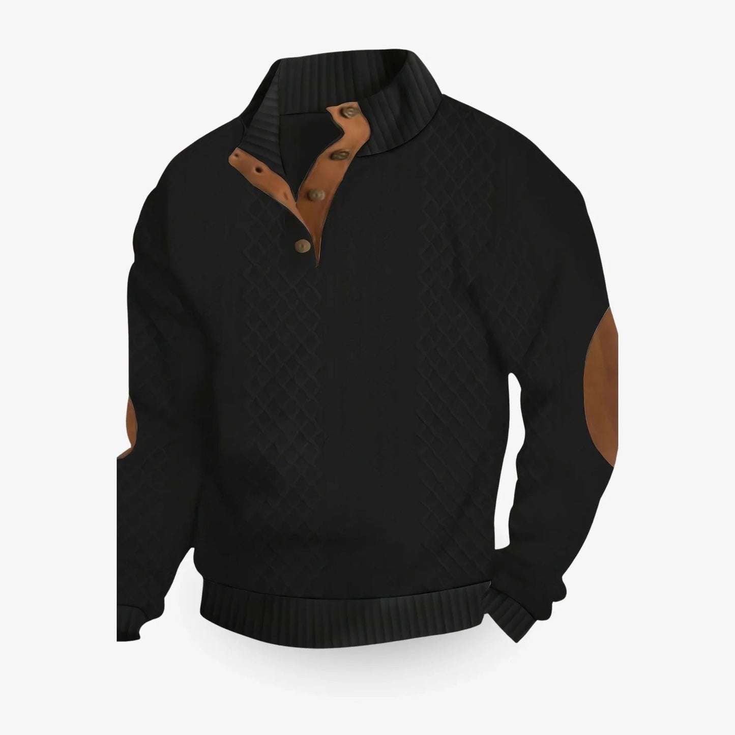 Street-wave Men's Winter Pullover Emmerick Premium Soft Knit Warmth For Office Or Casual Comfort
