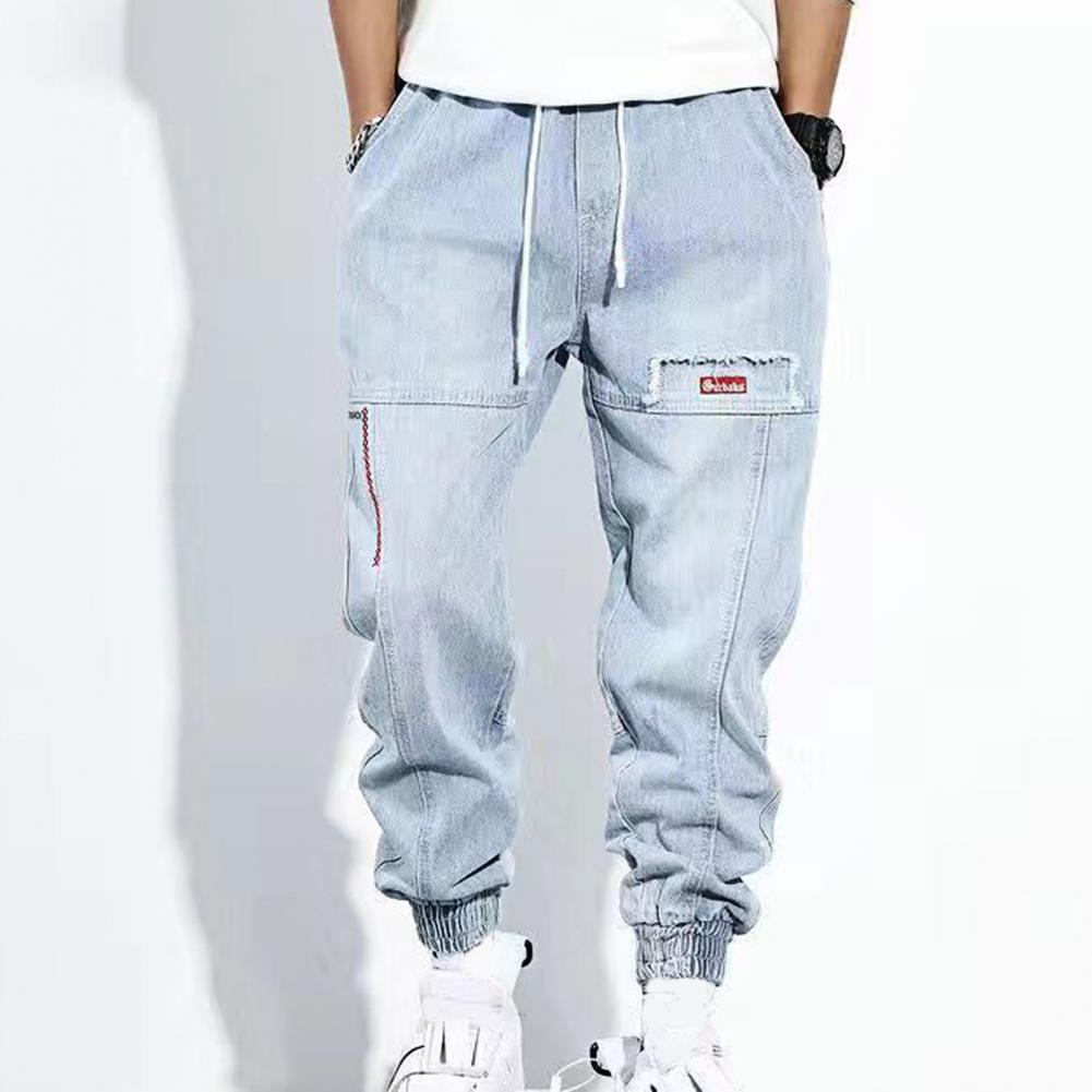 Baggy Jeans For Men Summer Lightweight Denim Streetwear By Street-wave With Comfort Fit