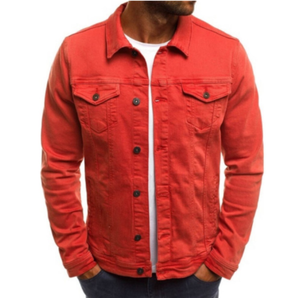 Hansel Denim Summer Shirt For Men Lightweight Breathable Modern Style Versatile Wardrobe Essential