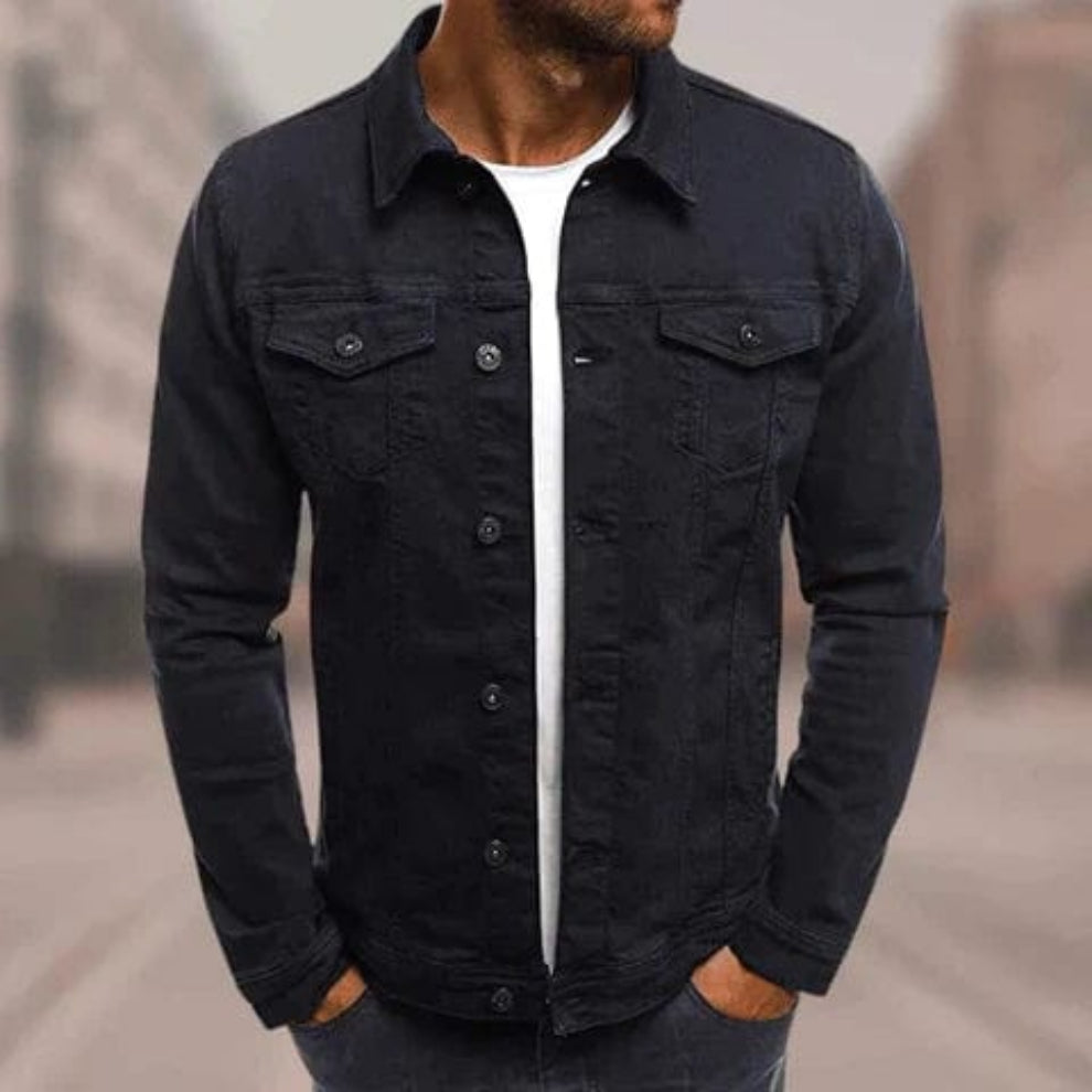 Hansel Denim Summer Shirt For Men Lightweight Breathable Modern Style Versatile Wardrobe Essential