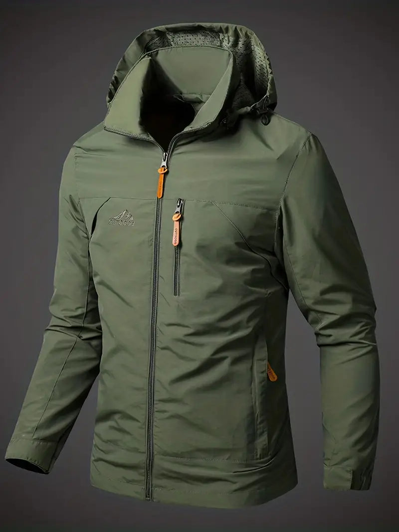 Street-wave Mens Waterproof Jacket Stylish All Weather Protection With Innovative Waterproof Technology