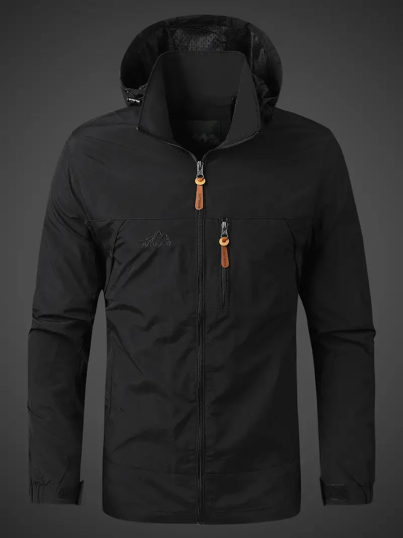 Street-wave Mens Waterproof Jacket Stylish All Weather Protection With Innovative Waterproof Technology