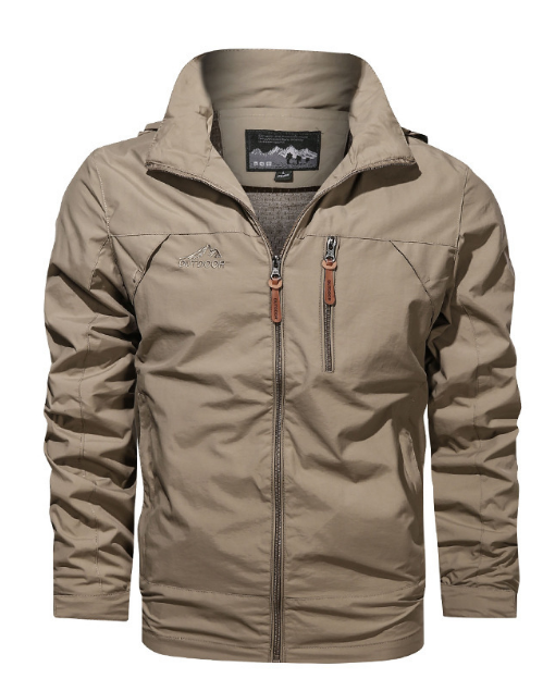 Street-wave Mens Waterproof Jacket Stylish All Weather Protection With Innovative Waterproof Technology
