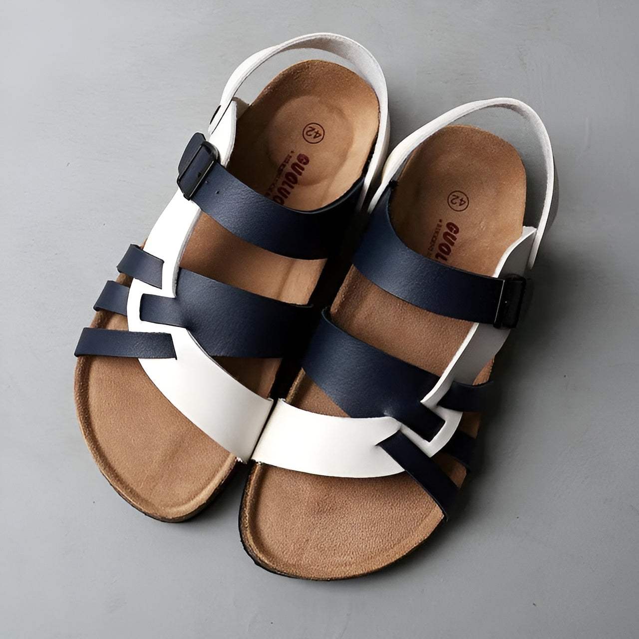 Men's Orthopedic Sandals With All Day Comfort For Everyday Wear Street-wave Durable Leather Straps